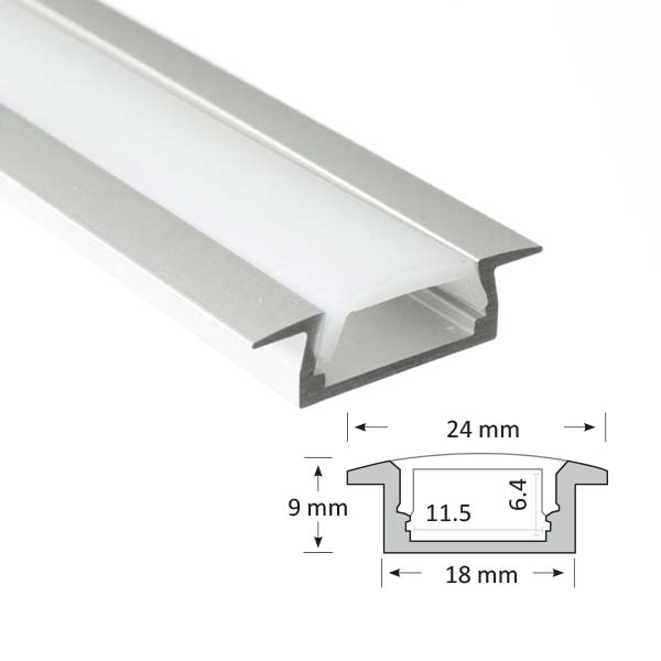 Shallow Recessed Extrusion, 001-R