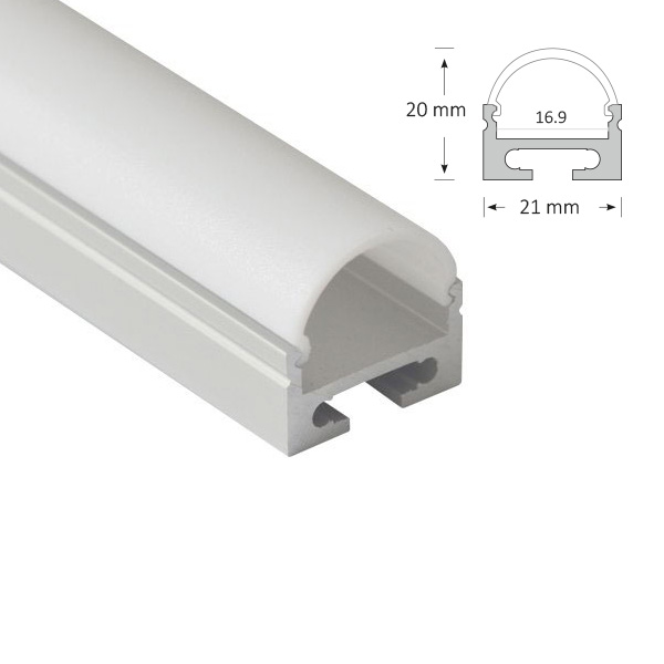 LED Mounted Extrusion, 056