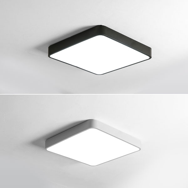 Square Surface Mounted Light with Controller, 32W