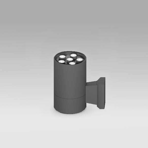  Exterior Cylindrical Wall Light, 6W