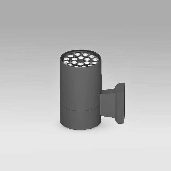  Exterior Cylindrical Wall Light, 18W