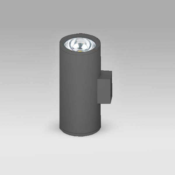  Exterior Updown COB Cylindrical Wall Light, 30Wx2